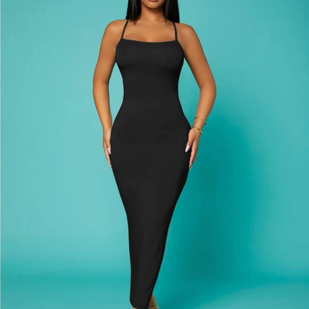 Sexy Backless Crisscross Dress